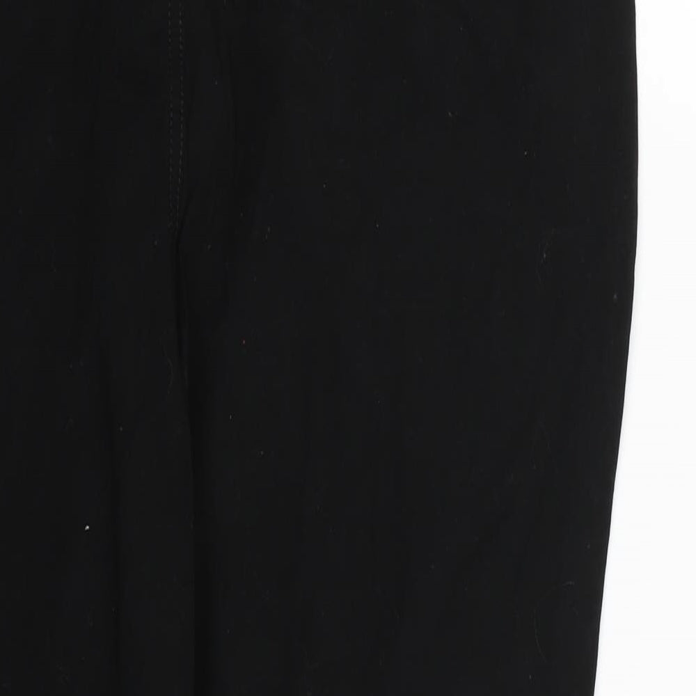 Marks and Spencer Womens Black   Trousers  Size 20 L25 in