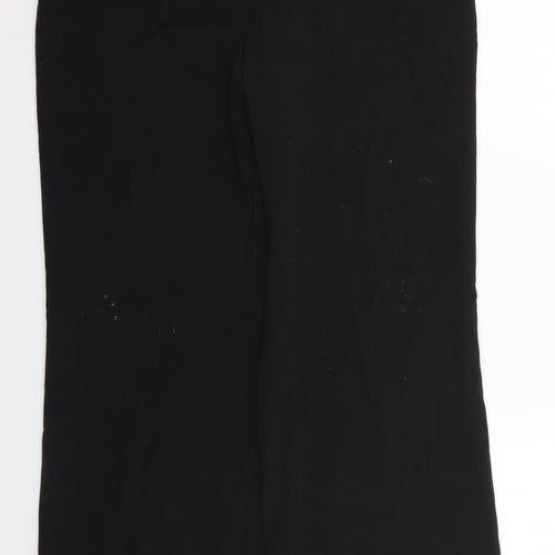 Marks and Spencer Womens Black   Trousers  Size 14 L27 in