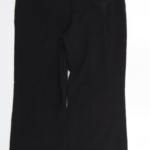 Marks and Spencer Womens Black   Trousers  Size 14 L27 in
