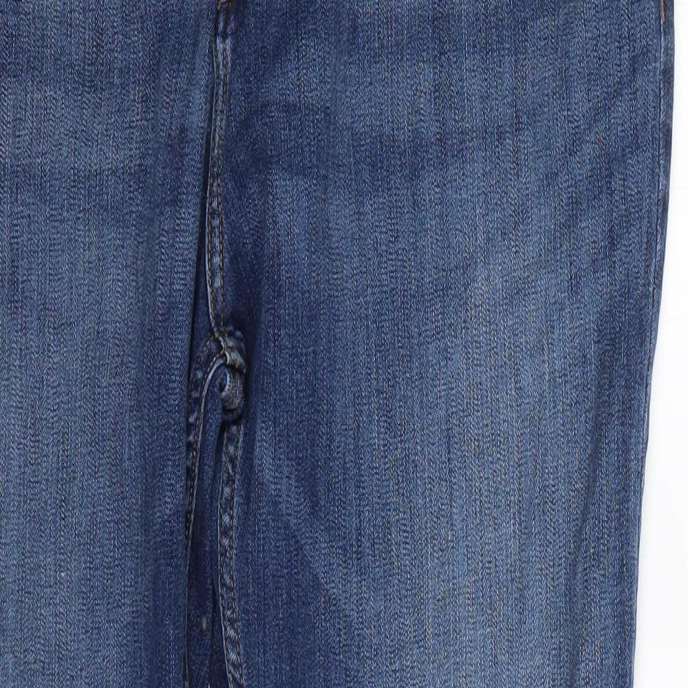 Marks and Spencer Womens Blue   Straight Jeans Size 20 L27 in
