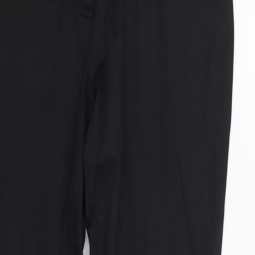 straus  Womens Black   Trousers  Size 10 L28 in