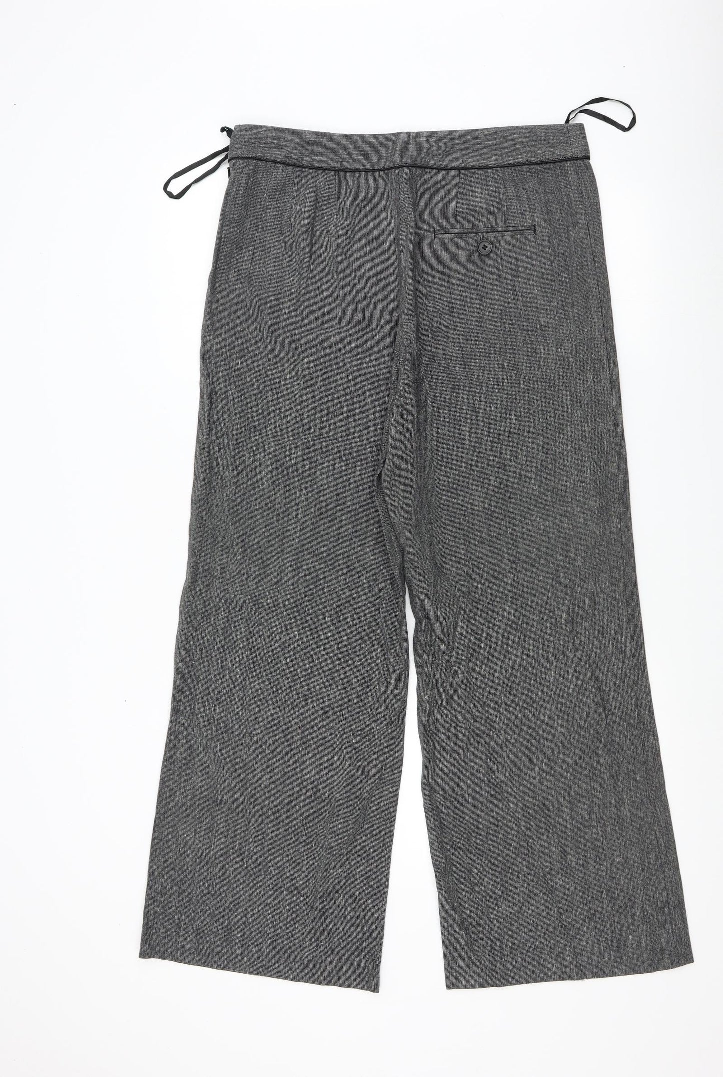 Marks and Spencer Womens Black   Trousers  Size 12 L30 in