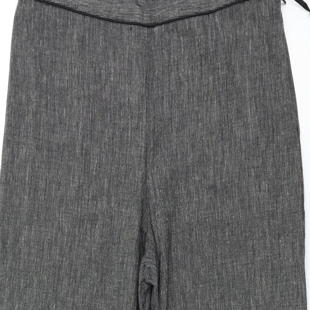 Marks and Spencer Womens Black   Trousers  Size 12 L30 in