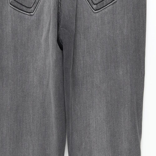 Dorothy Perkins Womens Grey   Skinny Jeans Size 14 L30 in