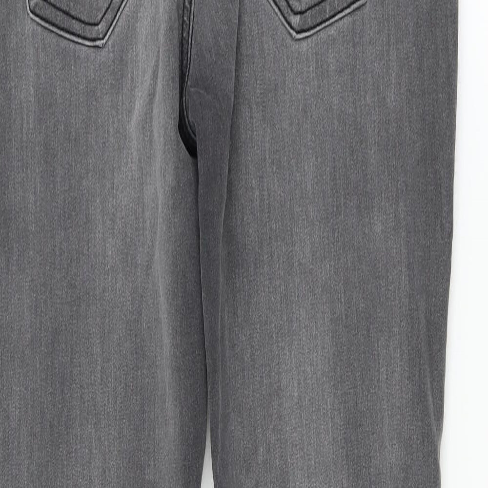 Dorothy Perkins Womens Grey   Skinny Jeans Size 14 L30 in