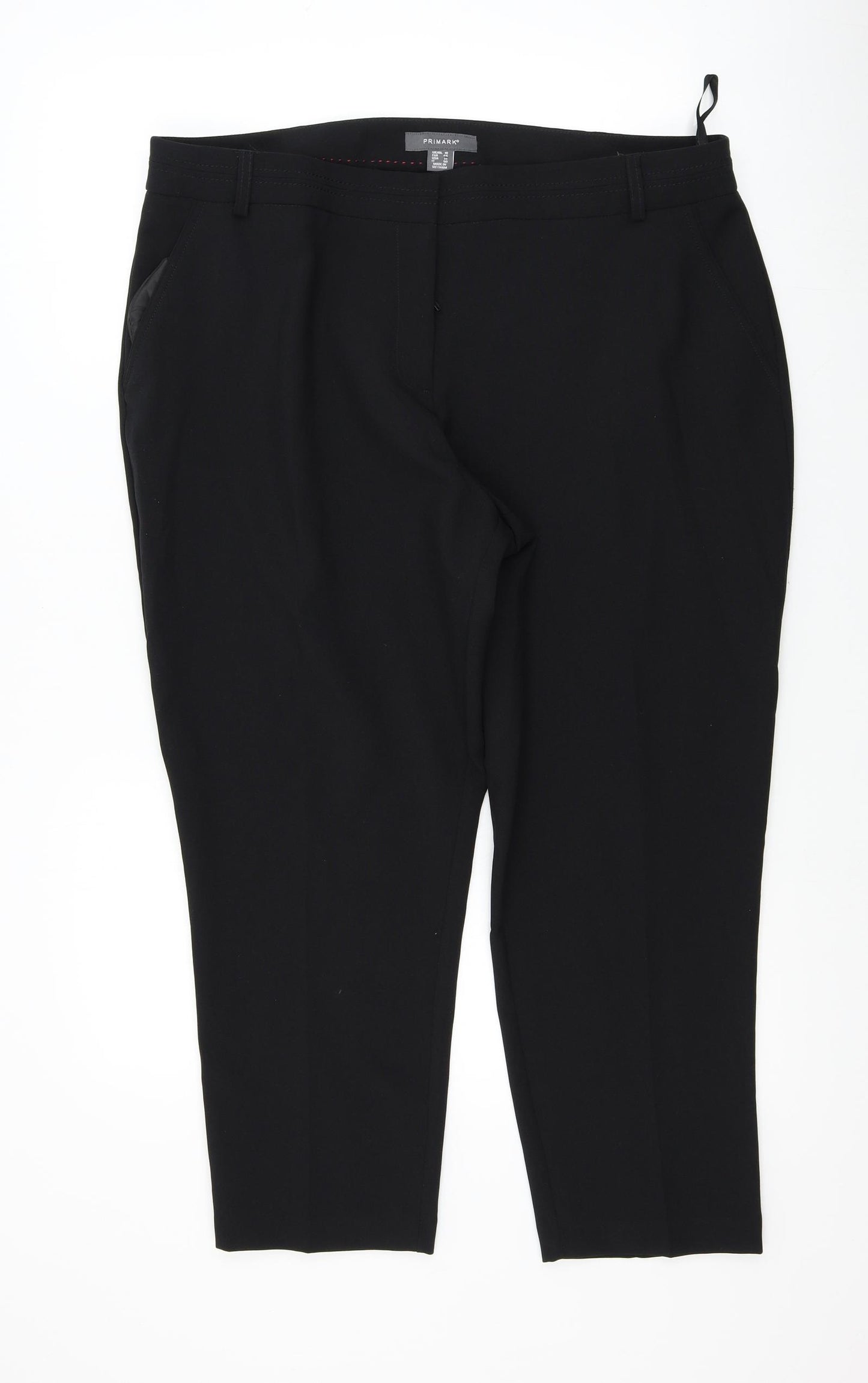 Primark Womens Black   Sweatpants Trousers Size 18 L26 in