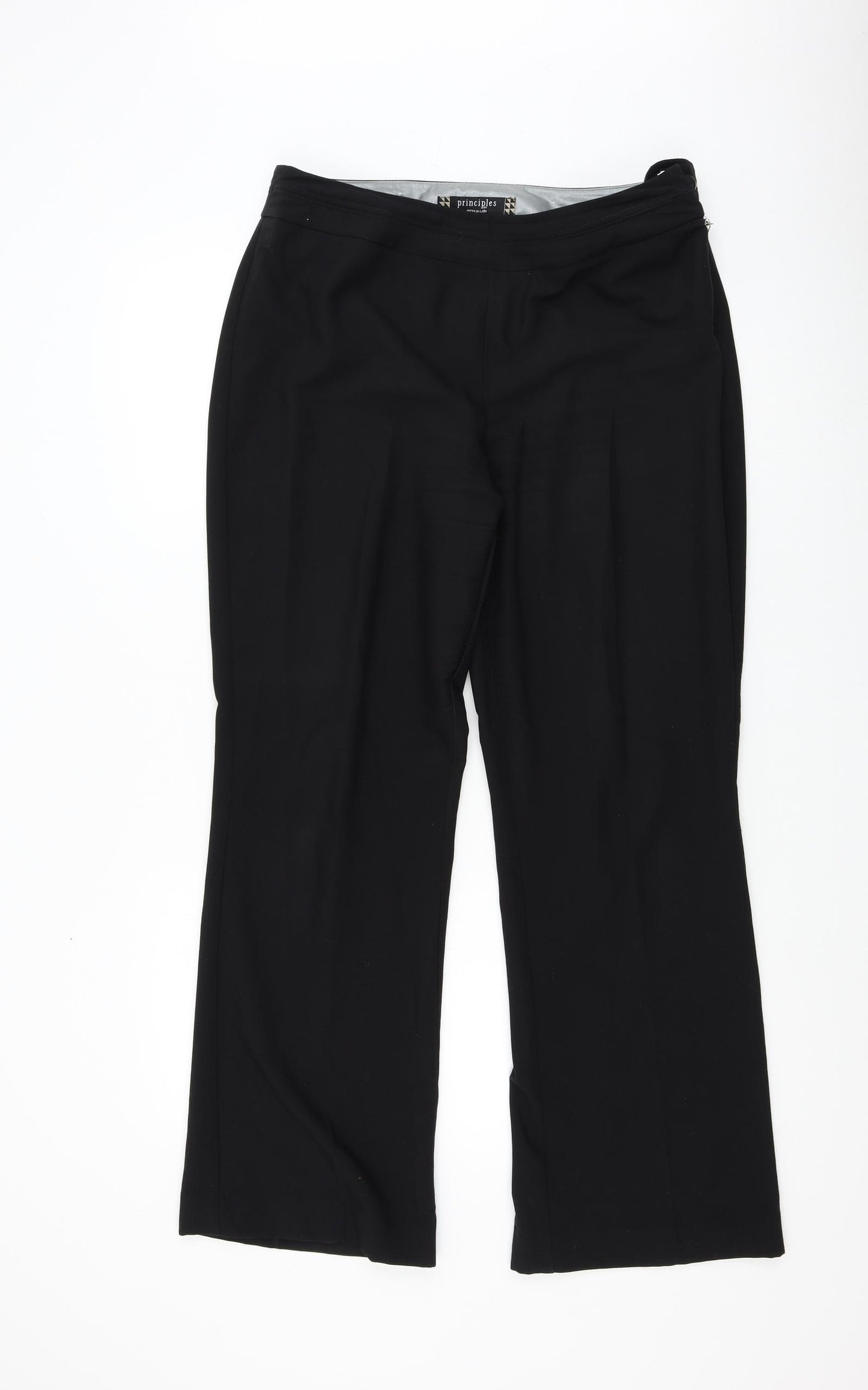 Principles Womens Black   Trousers  Size 12 L30 in