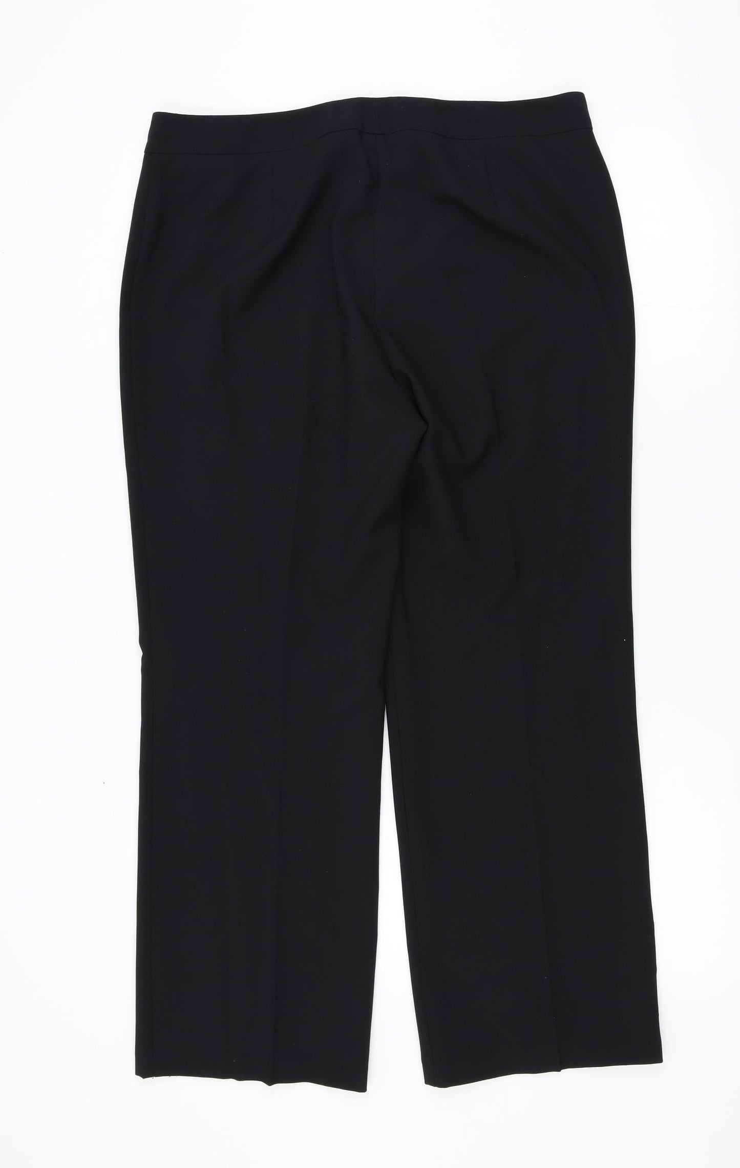 Marks and Spencer Womens Black   Trousers  Size 14 L29 in