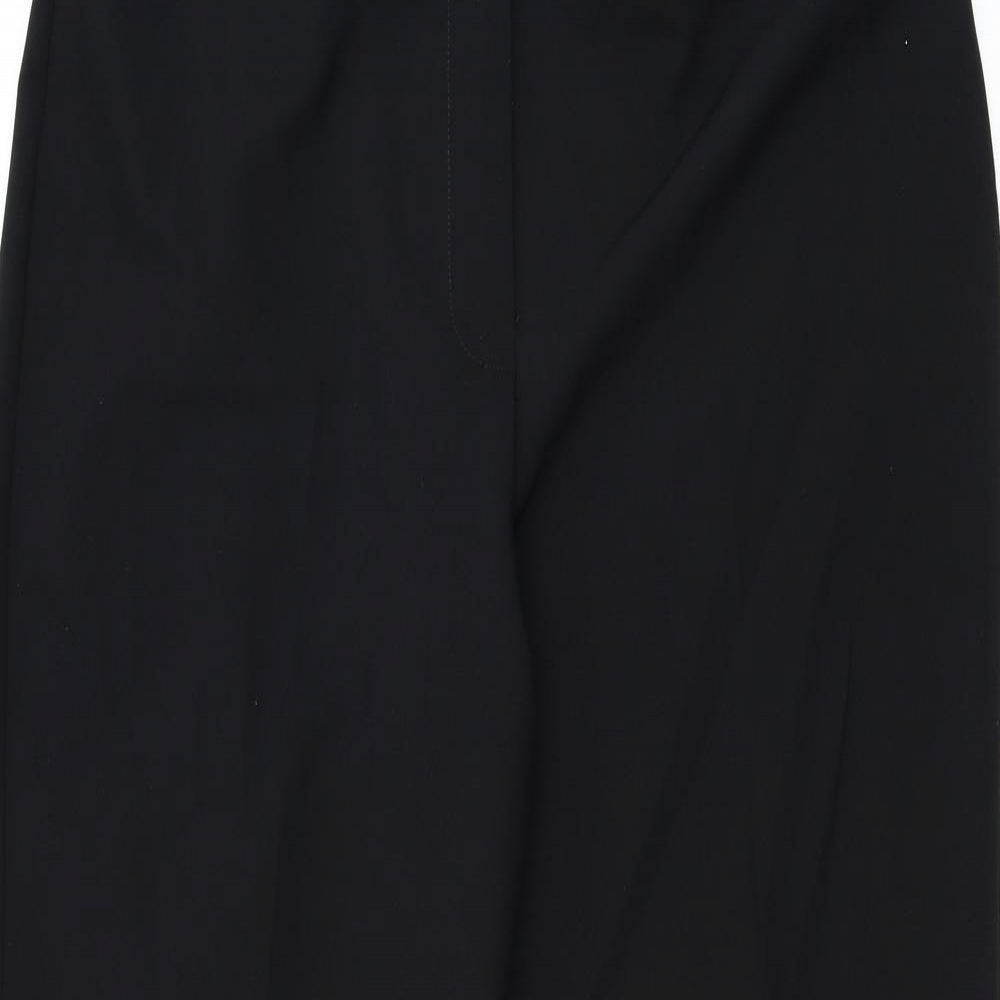 Marks and Spencer Womens Black   Trousers  Size 14 L29 in