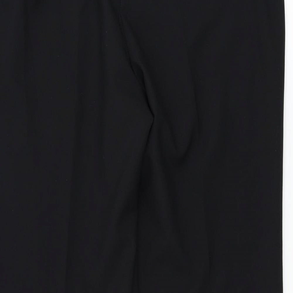 Marks and Spencer Womens Black   Trousers  Size 14 L29 in