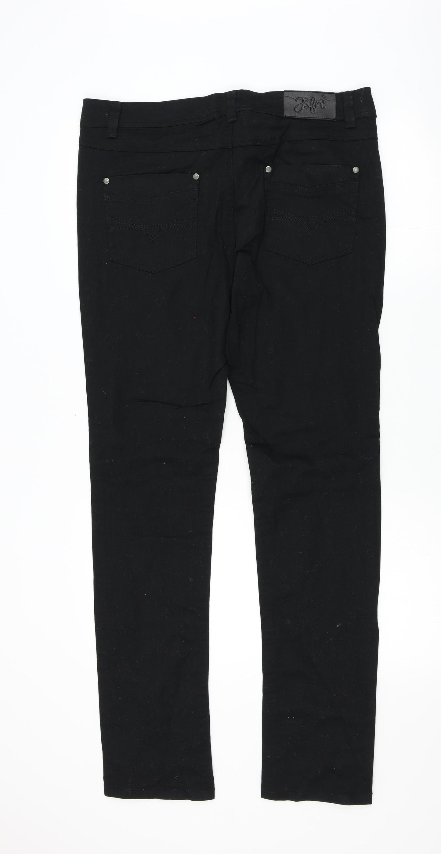 JSFN Denim Womens Black   Straight Jeans Size 44 L33 in