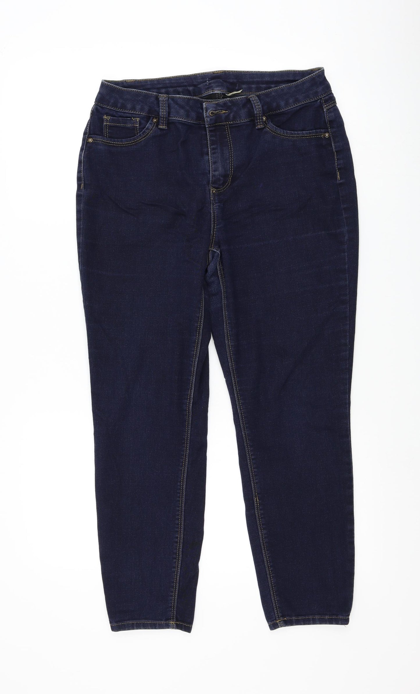Preworn Womens Blue   Straight Jeans Size 30 L25.5 in