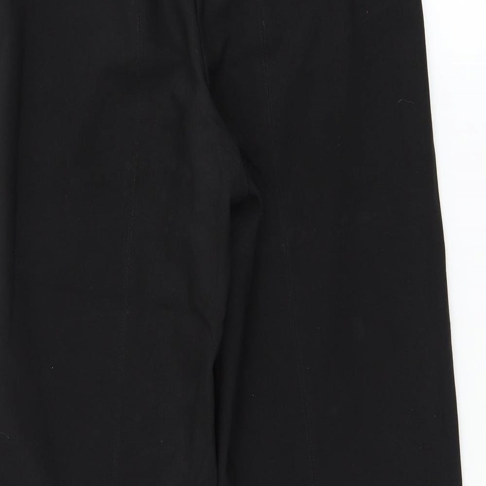 as Womens Black   Trousers  Size 36 L25 in