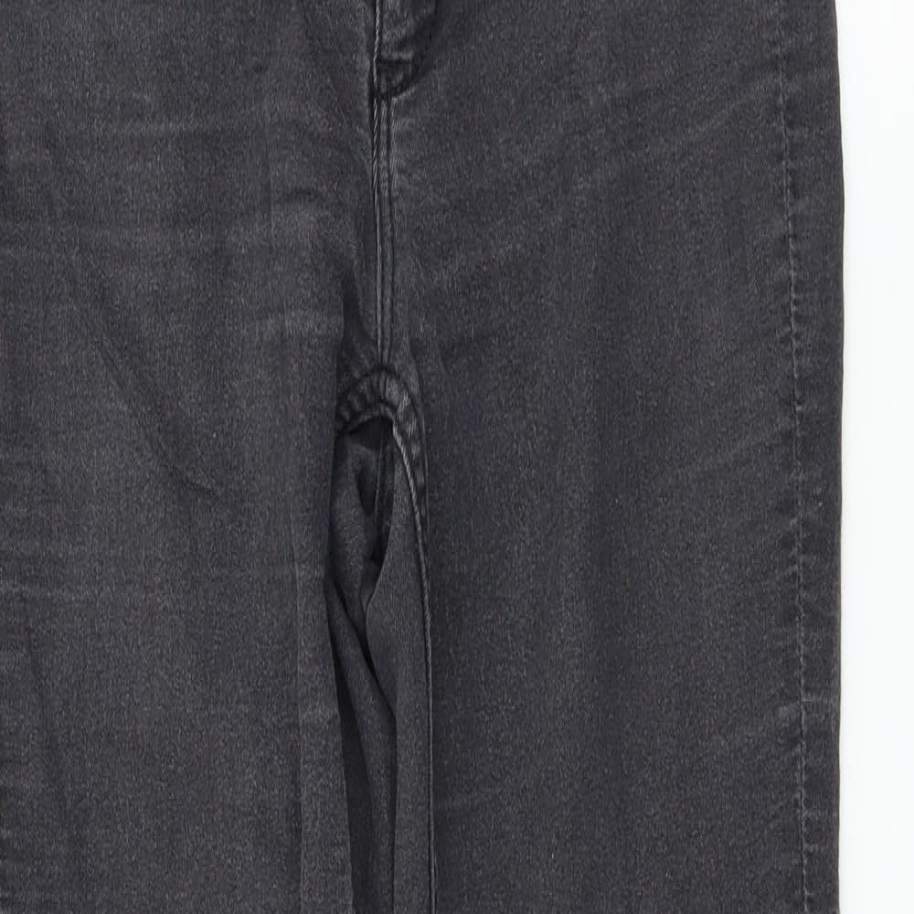 H&M Womens Black   Skinny Jeans Size 10 L27.5 in