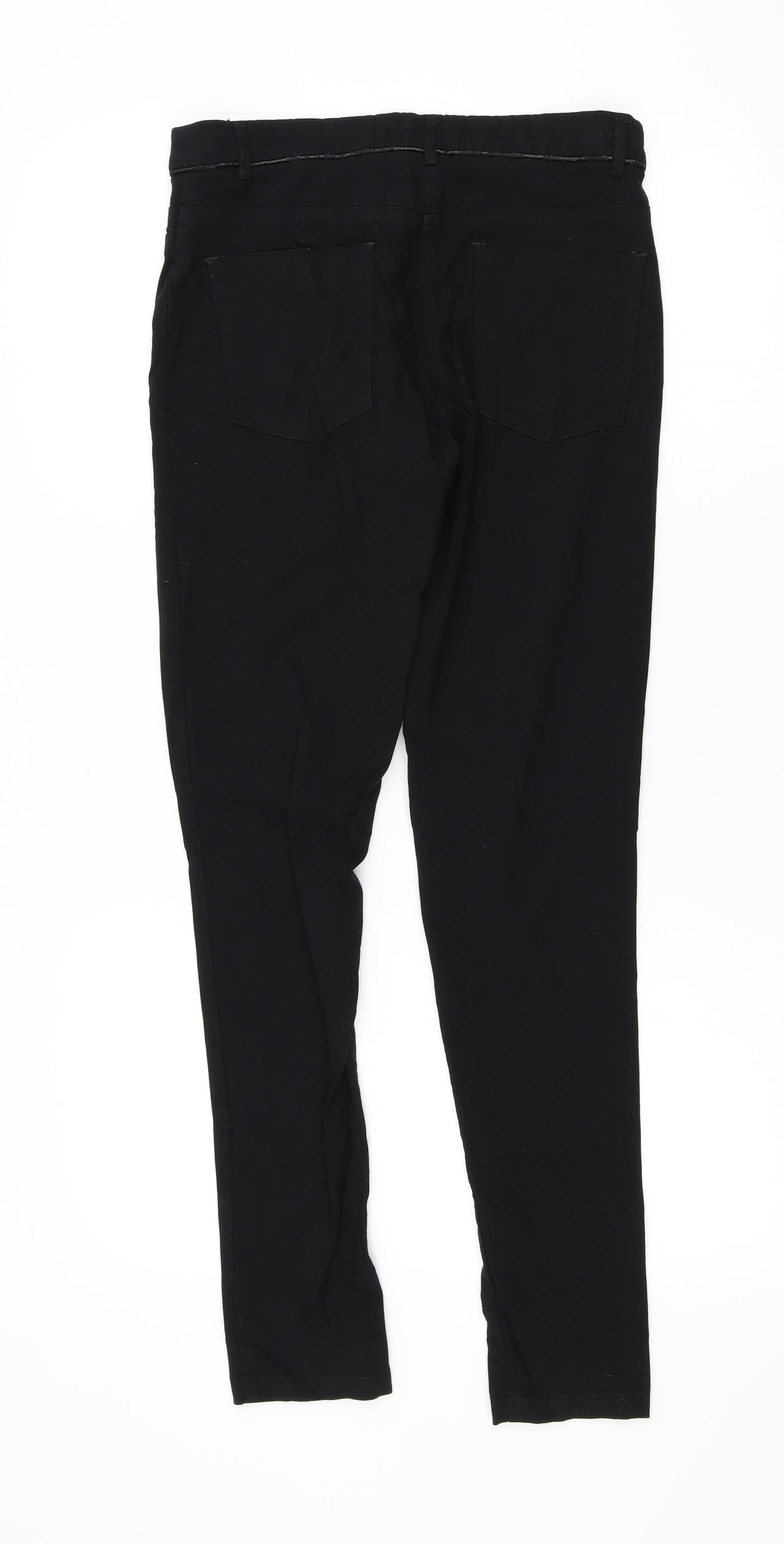 Roman Womens Black   Trousers  Size 10 L29 in