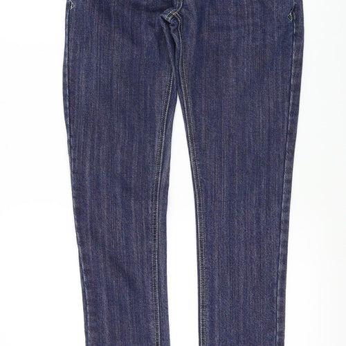 Falmer Womens Blue   Straight Jeans Size 8 L33 in