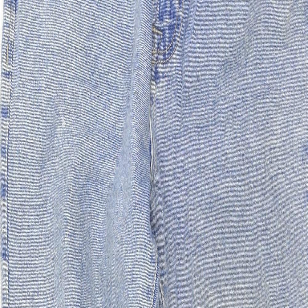 Astradivarius Womens Blue   Mom Jeans Size 10 L28.5 in