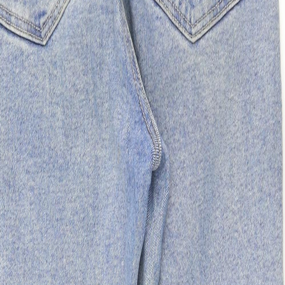 Astradivarius Womens Blue   Mom Jeans Size 10 L28.5 in