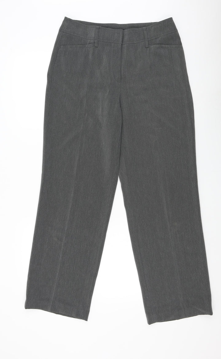 Gerry Weber Womens Grey Trousers Size 32 L30 in