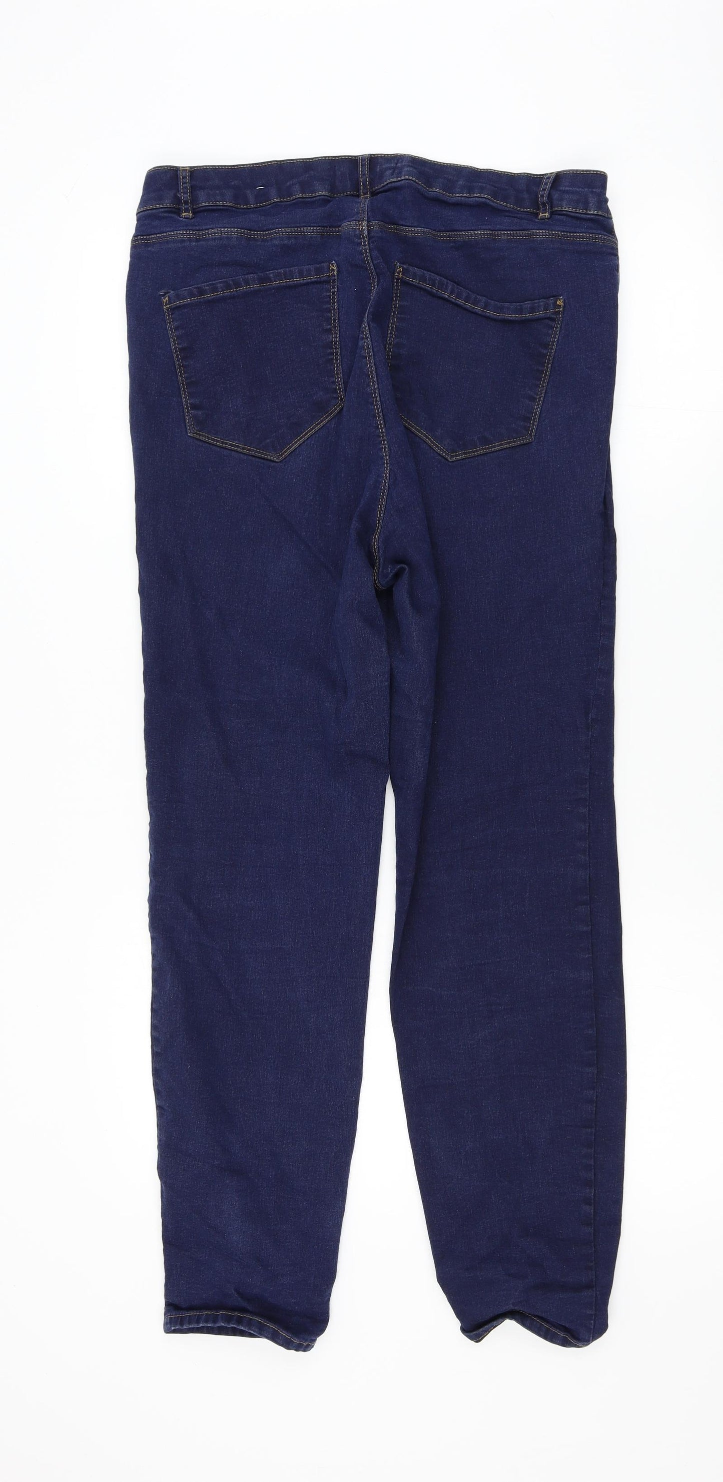 Dorothy Perkins Womens Blue   Skinny Jeans Size 20 L28 in