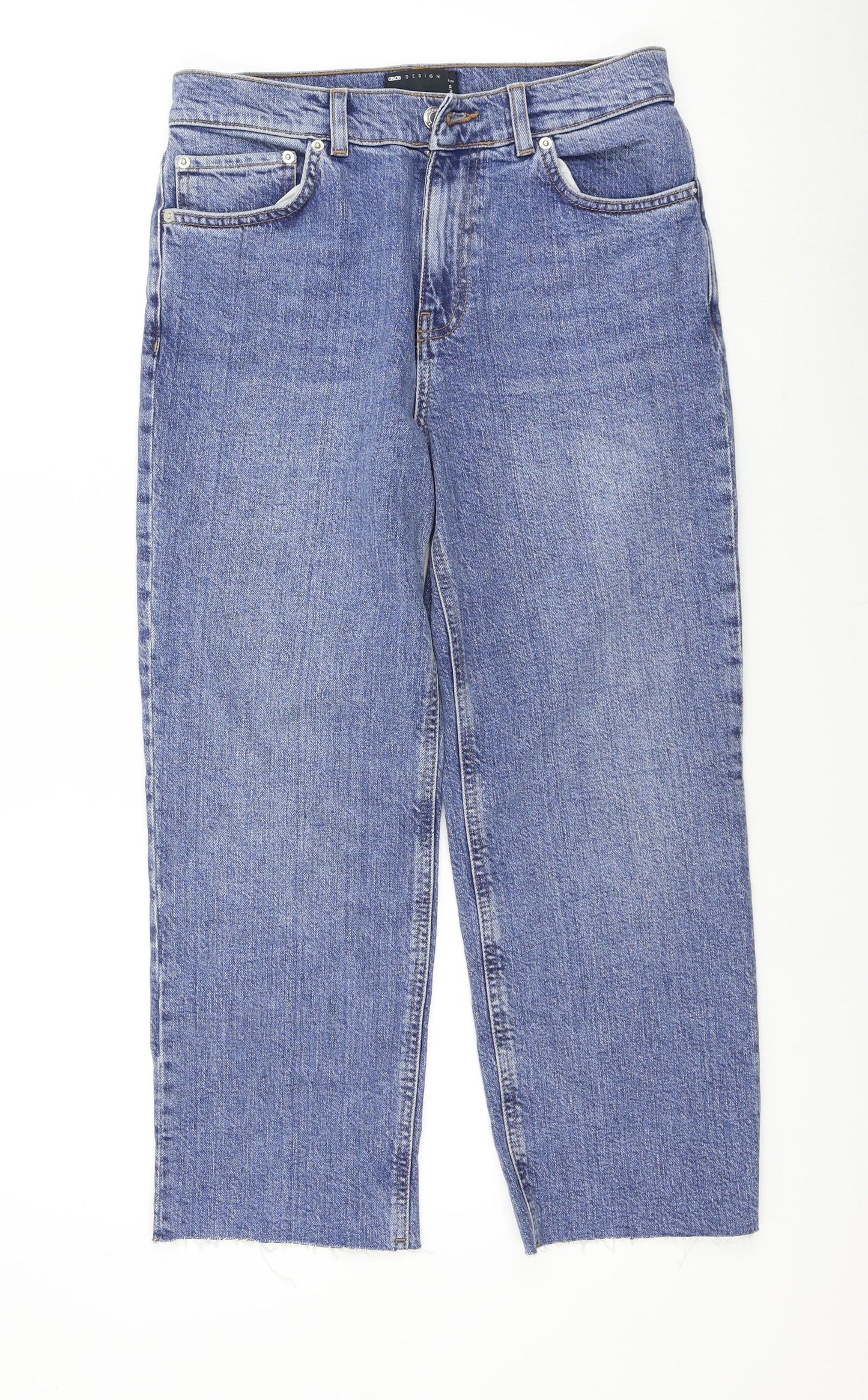 ASOS Womens Blue   Straight Jeans Size 30 L28 in