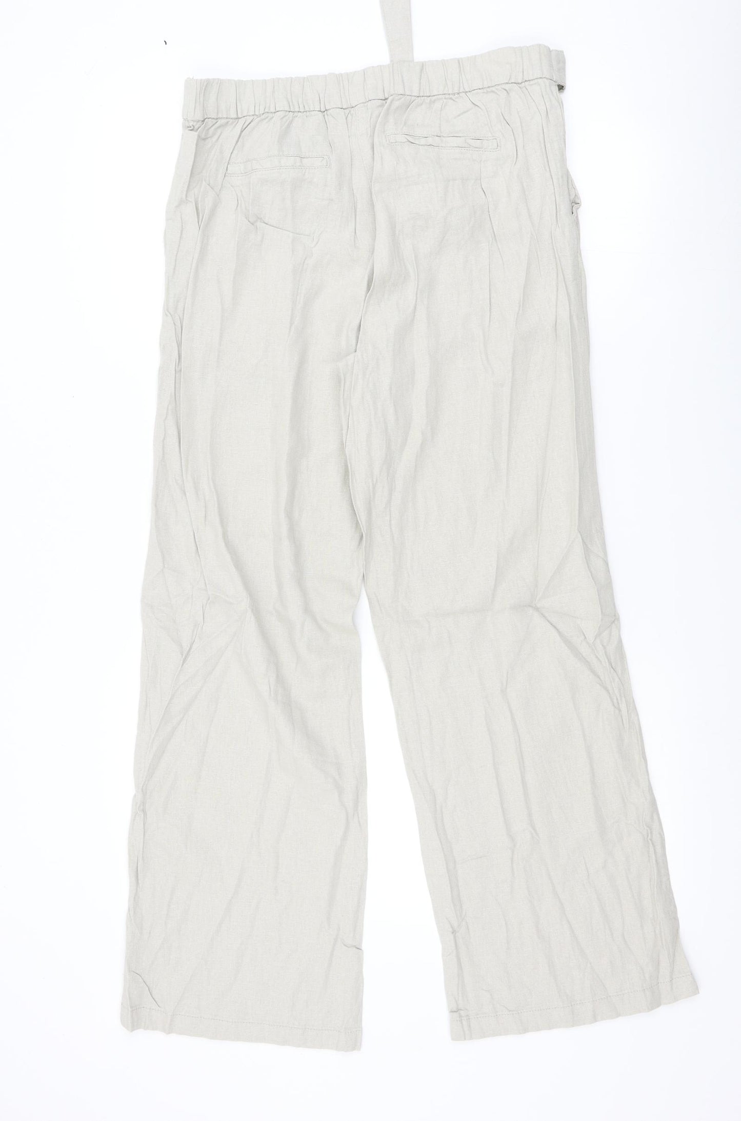 Bonmarché Womens Beige   Trousers  Size 12 L29.5 in