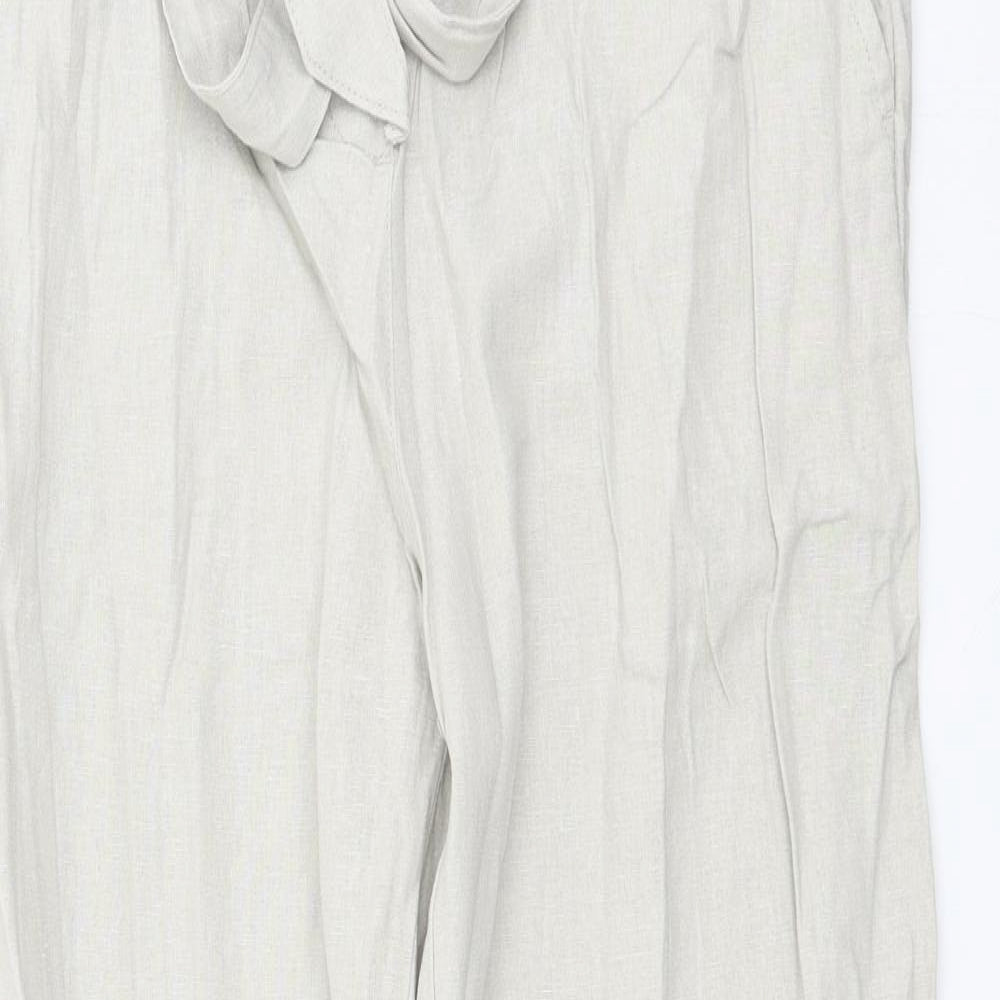 Bonmarché Womens Beige   Trousers  Size 12 L29.5 in