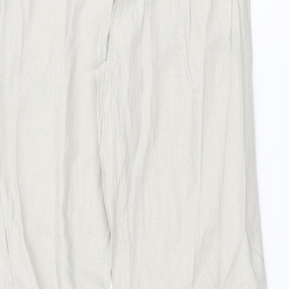 Bonmarché Womens Beige   Trousers  Size 12 L29.5 in