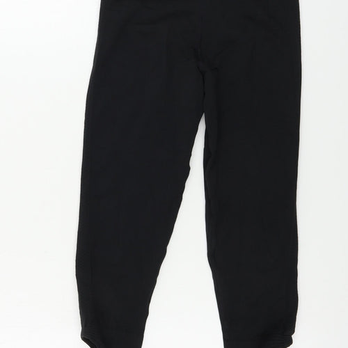 Marks and Spencer  Womens Black Ikat  Cropped Leggings Size S