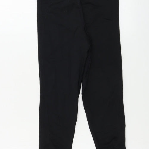 Marks and Spencer  Womens Black Ikat  Cropped Leggings Size S