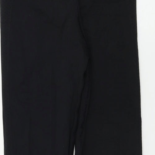 Marks and Spencer  Womens Black Ikat  Cropped Leggings Size S