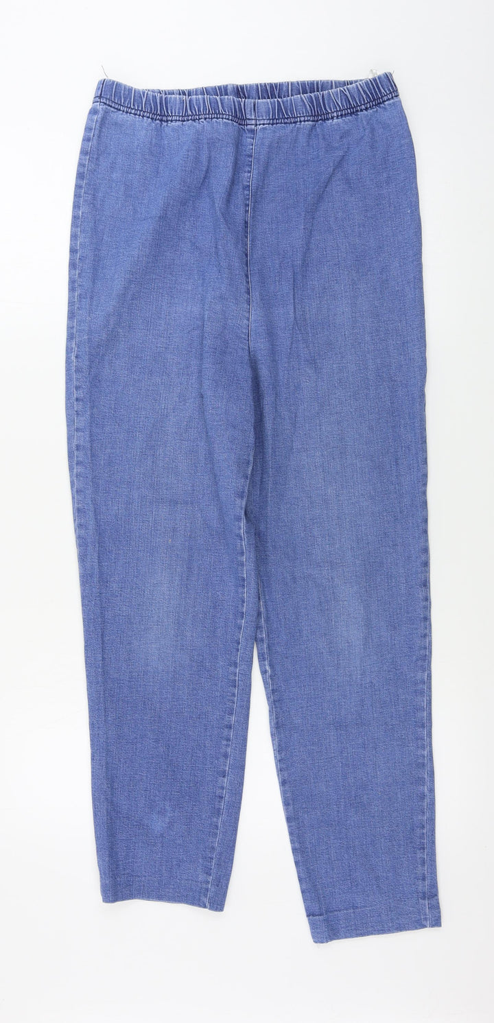 Berkertex Womens Blue Jegging Jeans Size 14 L26 in