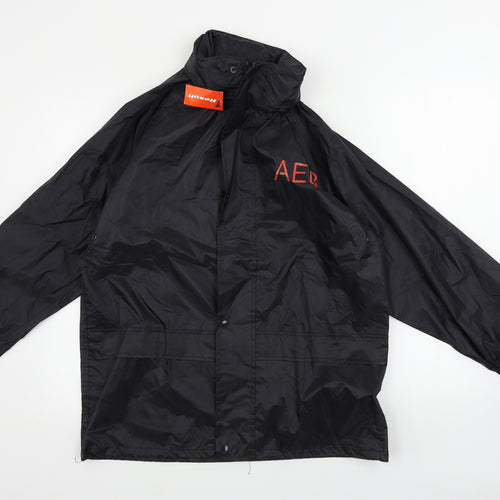 Result Mens Black   Jacket Coat Size S