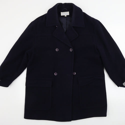 Edinburgh   Womens Blue   Jacket Coat Size 12