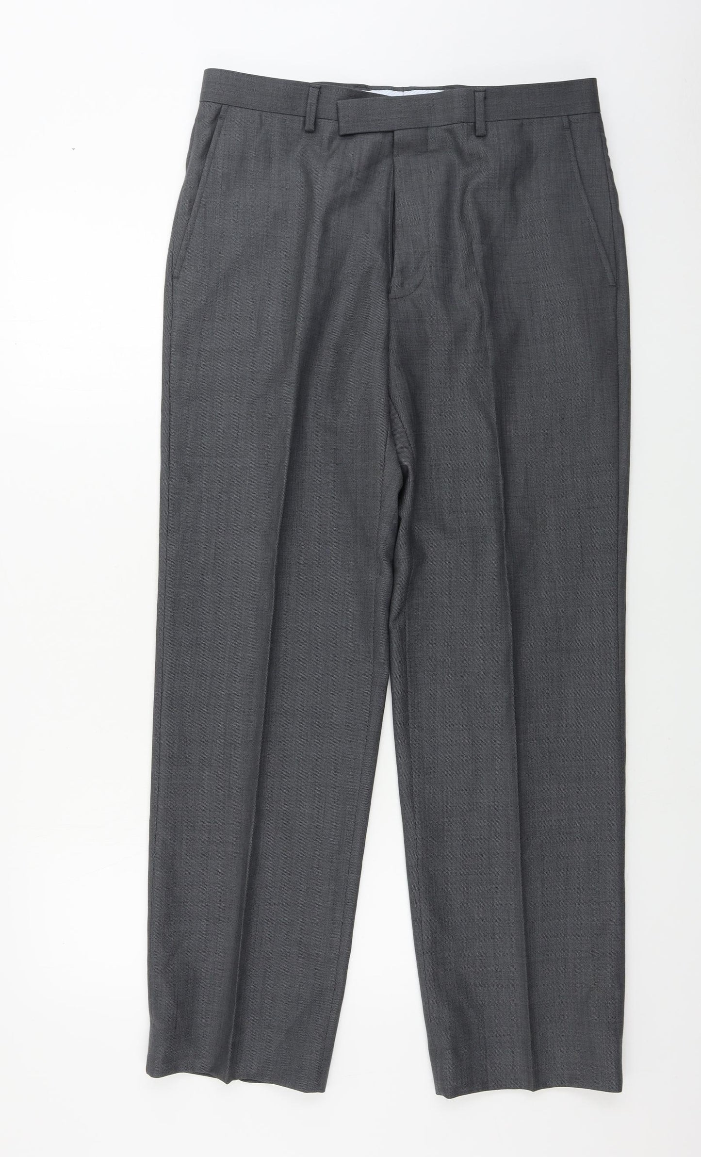 Marks and Spencer  Mens Grey   Trousers  Size 31 in L32 in