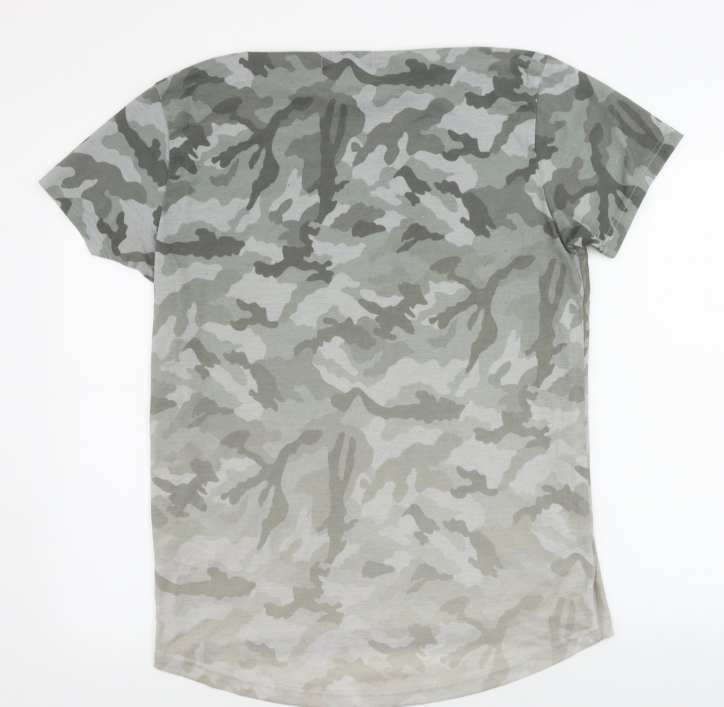 Primark  Mens Green Camouflage   T-Shirt Size M
