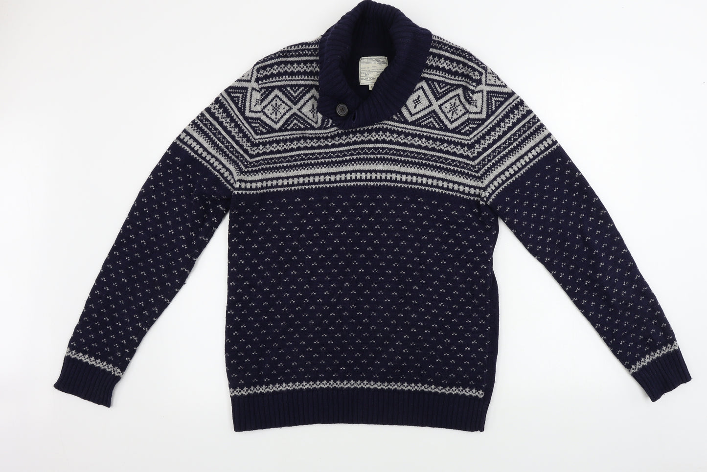 Burton  Mens Blue   Pullover Jumper Size M