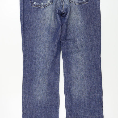 Golddigga  Womens Blue   Straight Jeans Size 12 L28 in