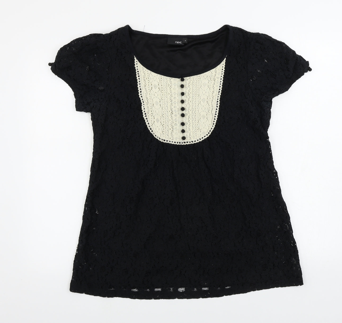 NEXT  Womens Black   Basic Blouse Size 16