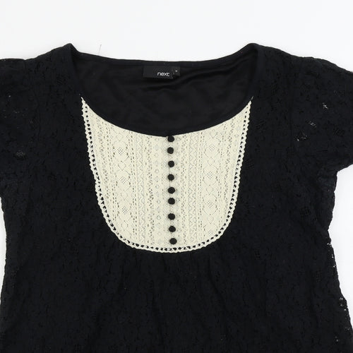 NEXT  Womens Black   Basic Blouse Size 16