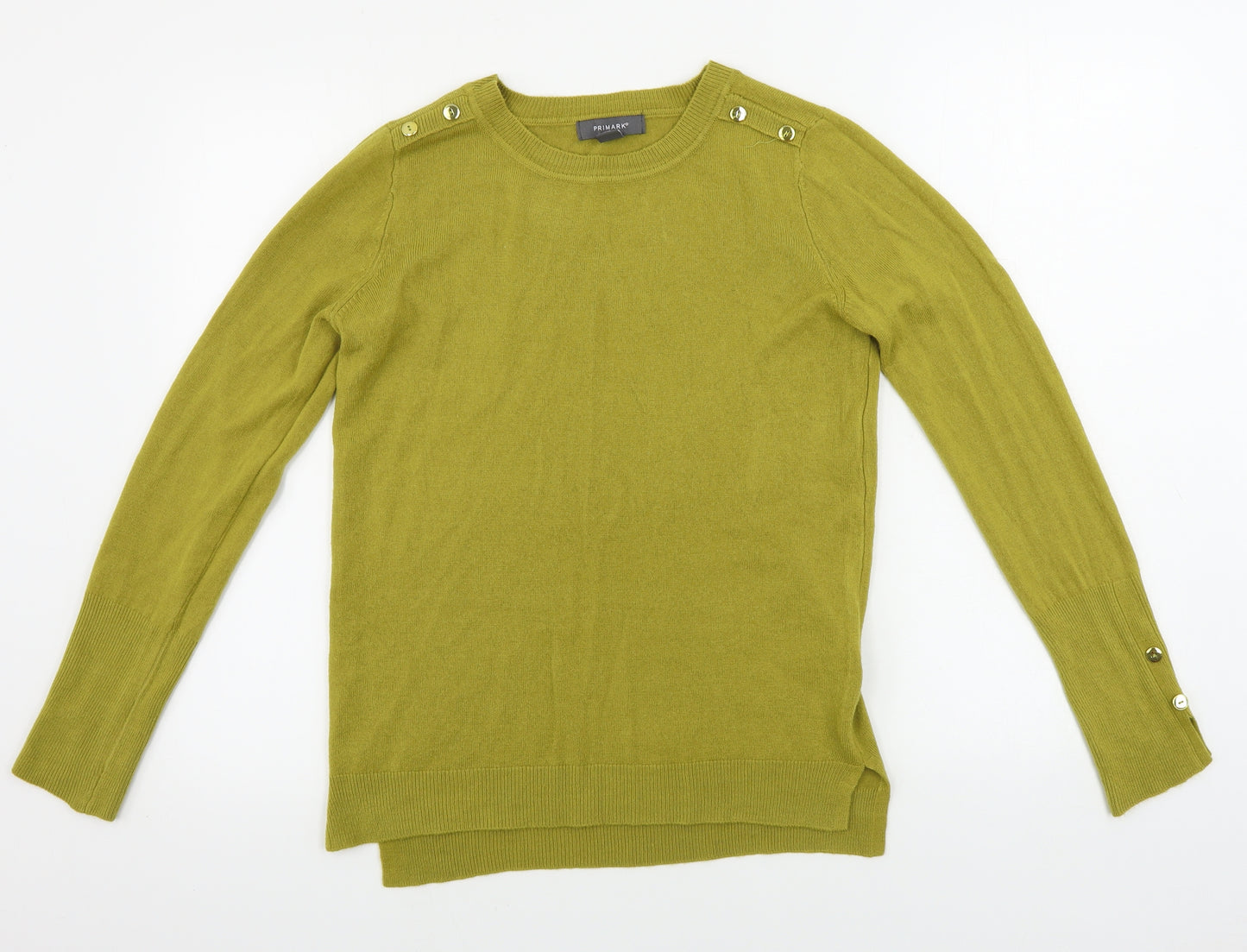 Primark  Womens Yellow   Pullover Jumper Size XS