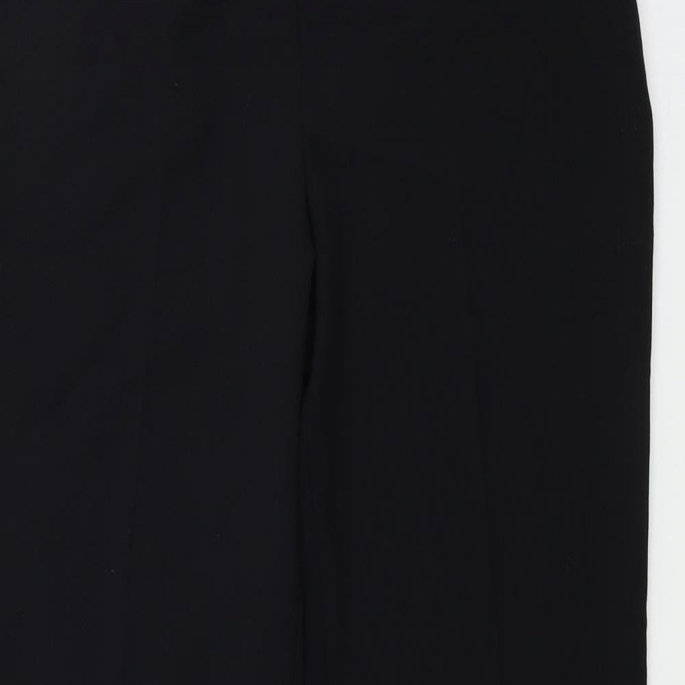 Marks and Spencer  Womens Black   Trousers  Size 12 L30 in