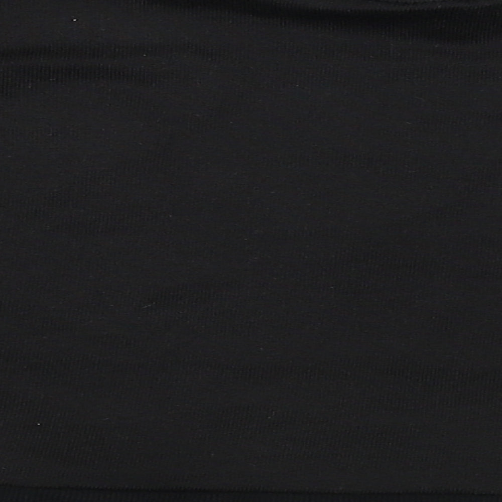 George Girls Black   Basic T-Shirt Size 8-9 Years