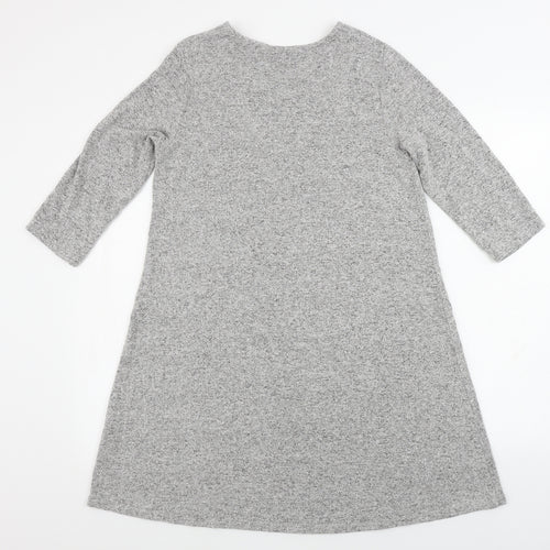 TU Womens Grey   A-Line  Size 12