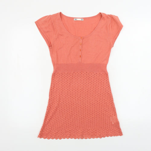 EA Womens Pink   A-Line  Size S