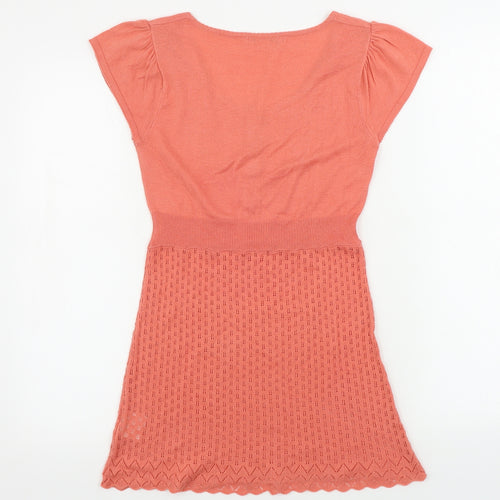 EA Womens Pink   A-Line  Size S