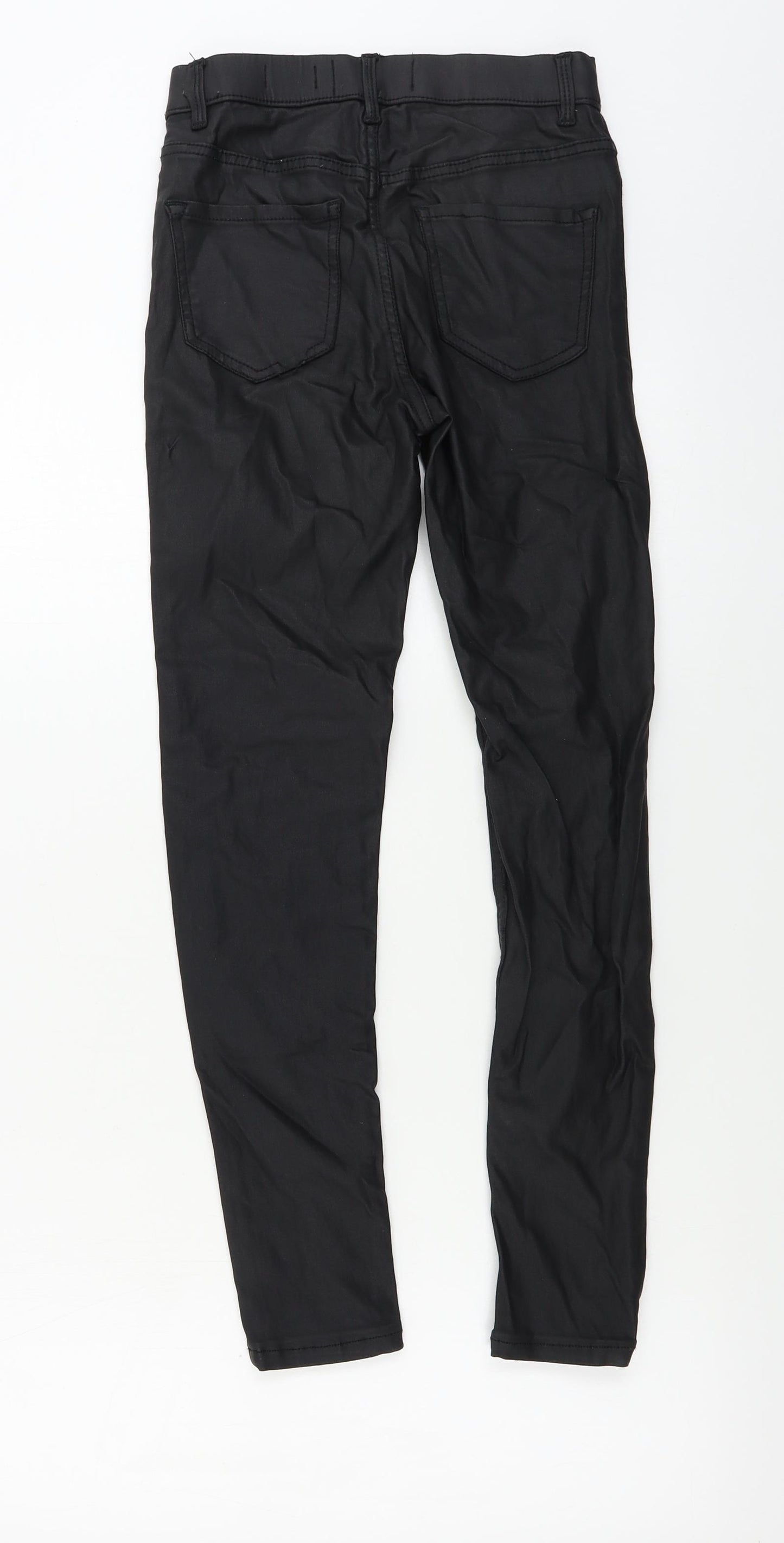 Preworn  Womens Black   Skinny Jeans Size 24 in L25 in