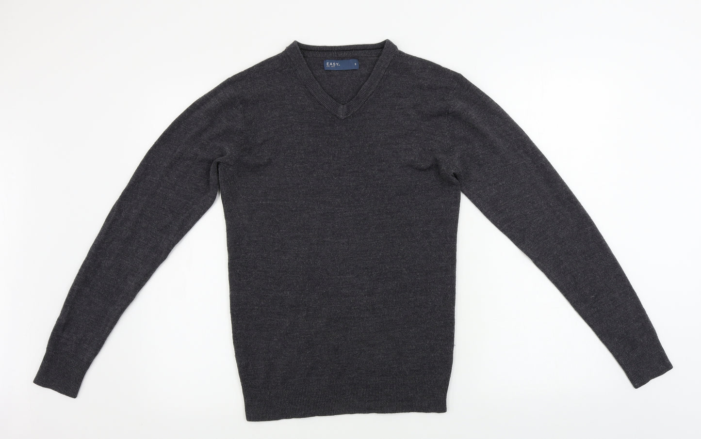 Easy Womens Grey   Pullover Jumper Size S