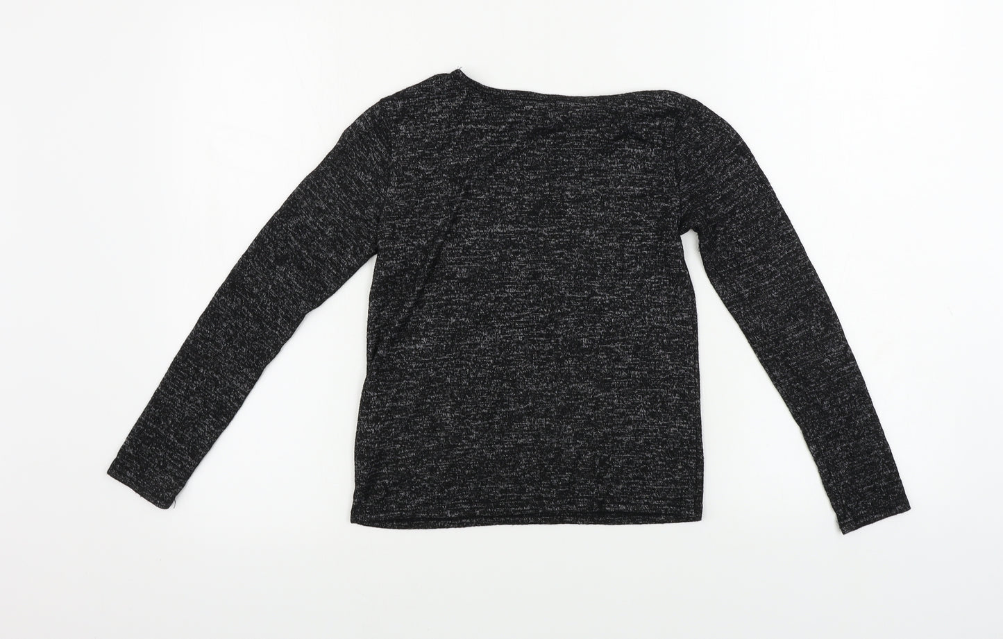 Primark Girls Black   Pullover Jumper Size 9-10 Years