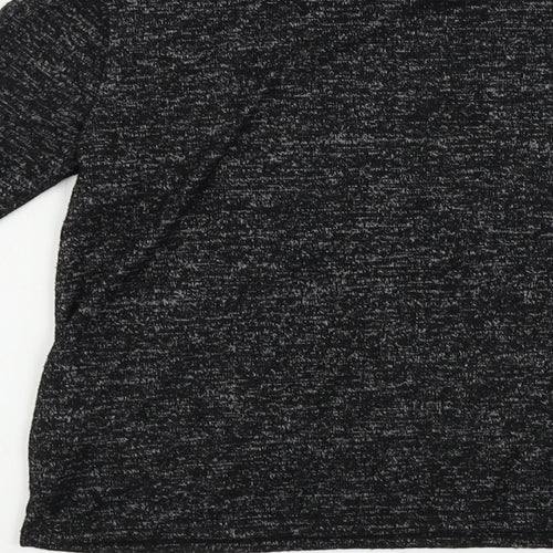 Primark Girls Black   Pullover Jumper Size 9-10 Years